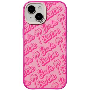 Nudient iPhone 15 Malibu Barbie Cover - Stødabsorberende, Gennemsigtig bagside, Beskyttende kanter Nudient iPhone 15 Malibu Barbie Cover - Stødabsorberende, Gennemsigtig bagside, Beskyttende kanter