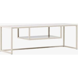 Venture Home Riverside - Meuble TV en métal - Beige - 120cm - Publicité Venture Home Riverside - Meuble TV en métal - Beige - 120cm - Publicité