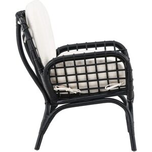 Venture Home - Moana Lounge Stol - Svart - Ergonomisk & Stilig Venture Home - Moana Lounge Stol - Svart - Ergonomisk & Stilig