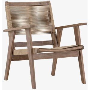 Venture Home - Akacietræ lounge stol - Brun - Udendørs afslapning Venture Home - Akacietræ lounge stol - Brun - Udendørs afslapning