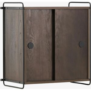 Venture Home Armoire Murale - Marron Foncé - Rangement Discret - Design Moderne - Publicité Venture Home Armoire Murale - Marron Foncé - Rangement Discret - Design Moderne - Publicité