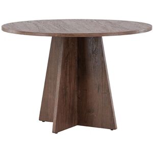 Venture Home - Rund Spisebord - Mocca - 110cm - Stilfuldt & Holdbart Venture Home - Rund Spisebord - Mocca - 110cm - Stilfuldt & Holdbart