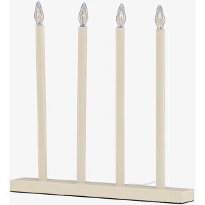 Venture Home Lofsdalen Beige Lysestake - Adventstiden Venture Home Lofsdalen Beige Lysestake - Adventstiden