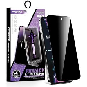 MTK Til iPhone 16 Pro Anti-spion Privacy Hærdet Glas Skærmbeskytter - iPhone 16 Pro MTK Til iPhone 16 Pro Anti-spion Privacy Hærdet Glas Skærmbeskytter - iPhone 16 Pro