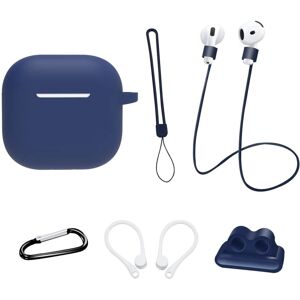 MTK AirPods 4 6-in-1 - Lisävarusteet - Midnight Blue MTK AirPods 4 6-in-1 - Lisävarusteet - Midnight Blue