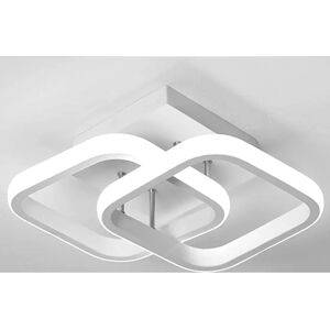 Alpha Lights 22W LED Ceiling Light - Modern, Cool White, Square Alpha Lights 22W LED Ceiling Light - Modern, Cool White, Square