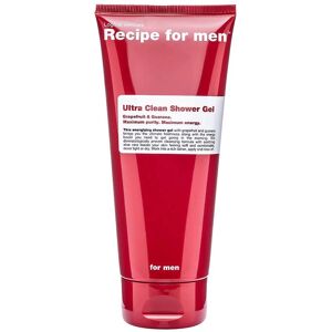 Recipe For Men Ultra Clean Shower Gel - Energigivande Känsla - Shower Gel Recipe For Men Ultra Clean Shower Gel - Energigivande Känsla - Shower Gel