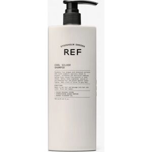 REF Cool Silver Shampoo - Champú para cabellos rubios, 750ml, Vegano REF Cool Silver Shampoo - Champú para cabellos rubios, 750ml, Vegano