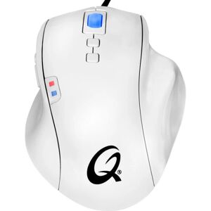 Souris de jeu optique QPAD OM-75 blanche - Souris - Publicité Souris de jeu optique QPAD OM-75 blanche - Souris - Publicité