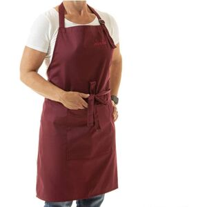Omnia Cooking Apron - Adjustable, Durable, Wine Red Omnia Cooking Apron - Adjustable, Durable, Wine Red