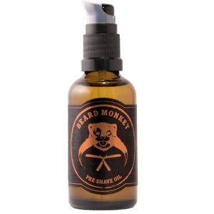 Beard Monkey Pre-Shave Olie - Let Duft - 50ml Beard Monkey Pre-Shave Olie - Let Duft - 50ml