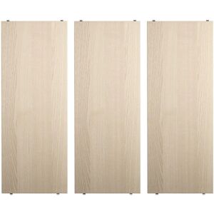 Étagères Beige String Furniture 78x30cm - Lot de 3 - Publicité Étagères Beige String Furniture 78x30cm - Lot de 3 - Publicité