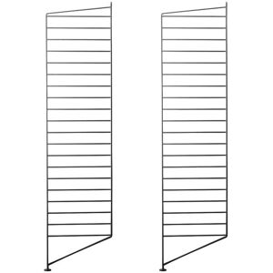 String Mobilier Système d'Étagères Modulaires - Noir - Système d'Étagères - Publicité String Mobilier Système d'Étagères Modulaires - Noir - Système d'Étagères - Publicité