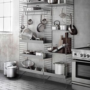 String Hvit metallhylle - 78x20cm - Hylle String Hvit metallhylle - 78x20cm - Hylle