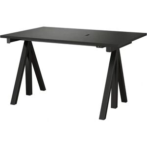 Works - Justerbart skrivebordsramme - 118,5 cm - Svart - Skrivebordramme Works - Justerbart skrivebordsramme - 118,5 cm - Svart - Skrivebordramme