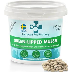 Svenska Djurapoteket Grönläppad Mussla 120 tabletter - Kosttillskott Svenska Djurapoteket Grönläppad Mussla 120 tabletter - Kosttillskott