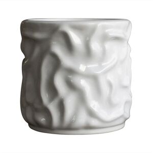 DBKD Swoon Planter - Hvid - Diameter 15cm, Højde 16cm - Vandtæt keramik DBKD Swoon Planter - Hvid - Diameter 15cm, Højde 16cm - Vandtæt keramik