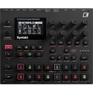 Elektron Syntakt - Hybrid Drum Machine Synthesizer - Drummer & Synth Elektron Syntakt - Hybrid Drum Machine Synthesizer - Drummer & Synth