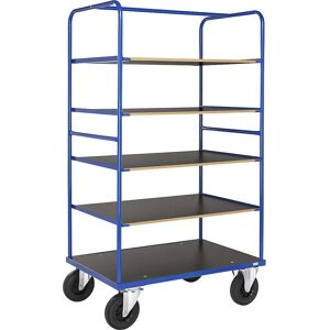 Kongamek Carrello multi-livelli in blu 1000x700x1800mm - Storage Cart Kongamek Carrello multi-livelli in blu 1000x700x1800mm - Storage Cart