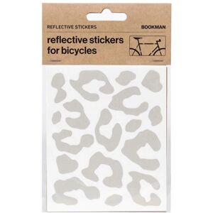 Bookman White Reflective Leopard Stickers - Bike Accessories Bookman White Reflective Leopard Stickers - Bike Accessories