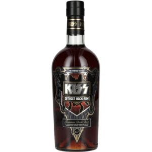 Kiss Detroit Rock Premium Dark Rum - 8-15 Jahre - Dunkles Gold Kiss Detroit Rock Premium Dark Rum - 8-15 Jahre - Dunkles Gold