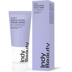 Indy Beauty 3-i-1 Exfoliating Ansiktsmask - 75 Ml Indy Beauty 3-i-1 Exfoliating Ansiktsmask - 75 Ml