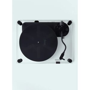Transparent Black Turntable - Unisex - Compact Audio Device Transparent Black Turntable - Unisex - Compact Audio Device