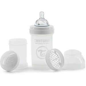 Twistshake Antikoliek 180ml - wit 180 ml Twistshake Antikoliek 180ml - wit 180 ml