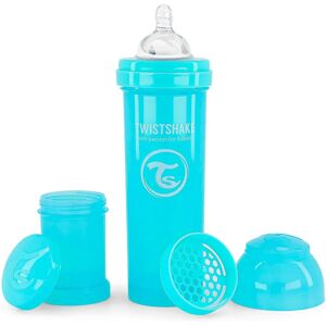 Mamadeira Twistshake Anticolicas Azul 4m+ 330ml - Mamadeira Mamadeira Twistshake Anticolicas Azul 4m+ 330ml - Mamadeira