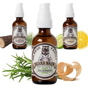 Mr Bear Family Beard Oil Wilderness 60ml - Nourishing Men’s Beard Care Mr Bear Family Beard Oil Wilderness 60ml - Nourishing Men’s Beard Care