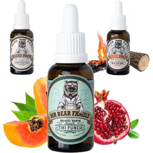 Huile barbe Mr. Bear - Tiki Punch - 30 Ml - Publicité Huile barbe Mr. Bear - Tiki Punch - 30 Ml - Publicité
