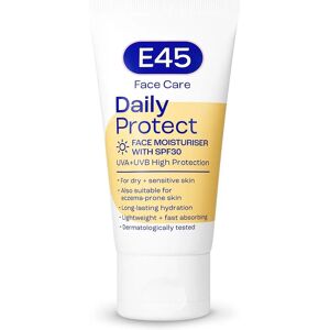 E45 Daily Protect SPF30 Face Moisturiser - Hydrating Face SPF Sunscreen E45 Daily Protect SPF30 Face Moisturiser - Hydrating Face SPF Sunscreen