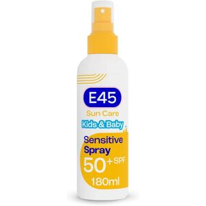 E45 - Kids Baby Sunscreen - SPF50+ - Face - Sunscreen Spray E45 - Kids Baby Sunscreen - SPF50+ - Face - Sunscreen Spray
