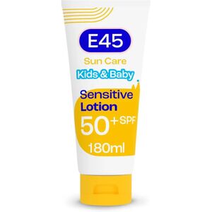 E45 - Kids & Baby Sun Face & Body Lotion - SPF50+ E45 - Kids & Baby Sun Face & Body Lotion - SPF50+