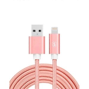 SiGN Lightning Kaapeli - Pinkki - 3m - 2,4A SiGN Lightning Kaapeli - Pinkki - 3m - 2,4A