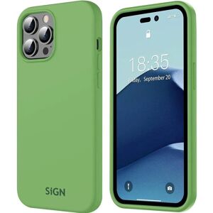 SiGN iPhone 14 Pro Flüssigsilikon-Hülle - Jade Green SiGN iPhone 14 Pro Flüssigsilikon-Hülle - Jade Green