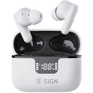 SiGN Freedom Pro Kabellose Ohrhörer - Weiß - Wireless Earbuds SiGN Freedom Pro Kabellose Ohrhörer - Weiß - Wireless Earbuds