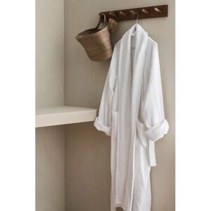 Ellos 42/44 Hvid unisex badekåbe - Badekåbe Ellos 42/44 Hvid unisex badekåbe - Badekåbe