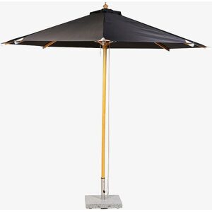 Venture Home Naxos Parasol - 300cm, Sort/Naturlig - Parasol Venture Home Naxos Parasol - 300cm, Sort/Naturlig - Parasol