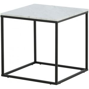 Venture Home Estelle Table d'Appoint - Marbre Noir/Blanc - 50x50 cm - Publicité Venture Home Estelle Table d'Appoint - Marbre Noir/Blanc - 50x50 cm - Publicité