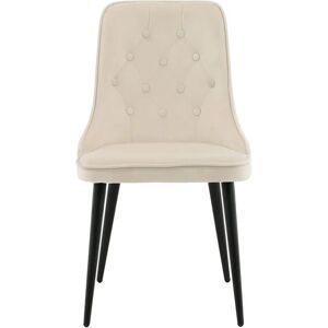 Venture Home Valleta Beiget Velvet Sessel Venture Home Valleta Beiget Velvet Sessel