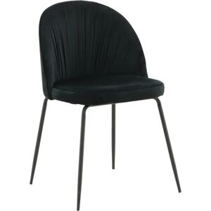 Venture Home Musta Velour Ruokapöydän Tuolit Setti 2 Venture Home Musta Velour Ruokapöydän Tuolit Setti 2