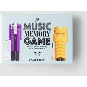 Printworks Jeu de Mémoire Musique - Blanc - Publicité Printworks Jeu de Mémoire Musique - Blanc - Publicité