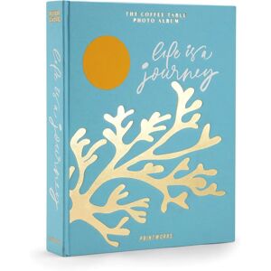 Printworks Life Is A Journey Blåt Textil Fotobog Printworks Life Is A Journey Blåt Textil Fotobog