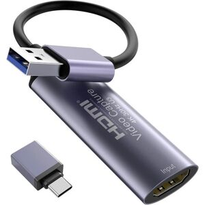 Noerdic VDCP-5 Video Kaapeliadapteri HDMI Type A USB Type-C USB Type-A Harmaa - Video Kaapeliadapteri Noerdic VDCP-5 Video Kaapeliadapteri HDMI Type A USB Type-C USB Type-A Harmaa - Video Kaapeliadapteri