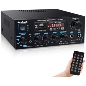 Nördic KS-33BT Bluetooth vahvistin - 60/60W RMS - Karaoke, HiFi Nördic KS-33BT Bluetooth vahvistin - 60/60W RMS - Karaoke, HiFi