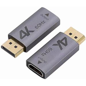 Nördic - DPHM-105 - Sort - 4K 60Hz - DisplayPort til HDMI Nördic - DPHM-105 - Sort - 4K 60Hz - DisplayPort til HDMI