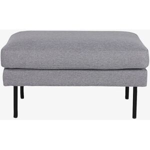 Venture Home Modell MIGUEL - Rektangulær grå fotpuff Venture Home Modell MIGUEL - Rektangulær grå fotpuff