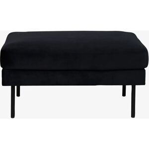 Venture Home Rahi Zoom Ottoman - Sort - Nordisk Stil Venture Home Rahi Zoom Ottoman - Sort - Nordisk Stil