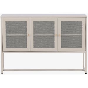 Venture Home - Malla Beige - Armoire en Acier - Style Industriel Moderne - Maison/Bureau - Publicité Venture Home - Malla Beige - Armoire en Acier - Style Industriel Moderne - Maison/Bureau - Publicité